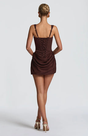 Vestido Curto com Corselet Modern Mia
