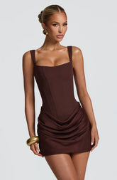 Vestido Curto com Corselet Modern Mia