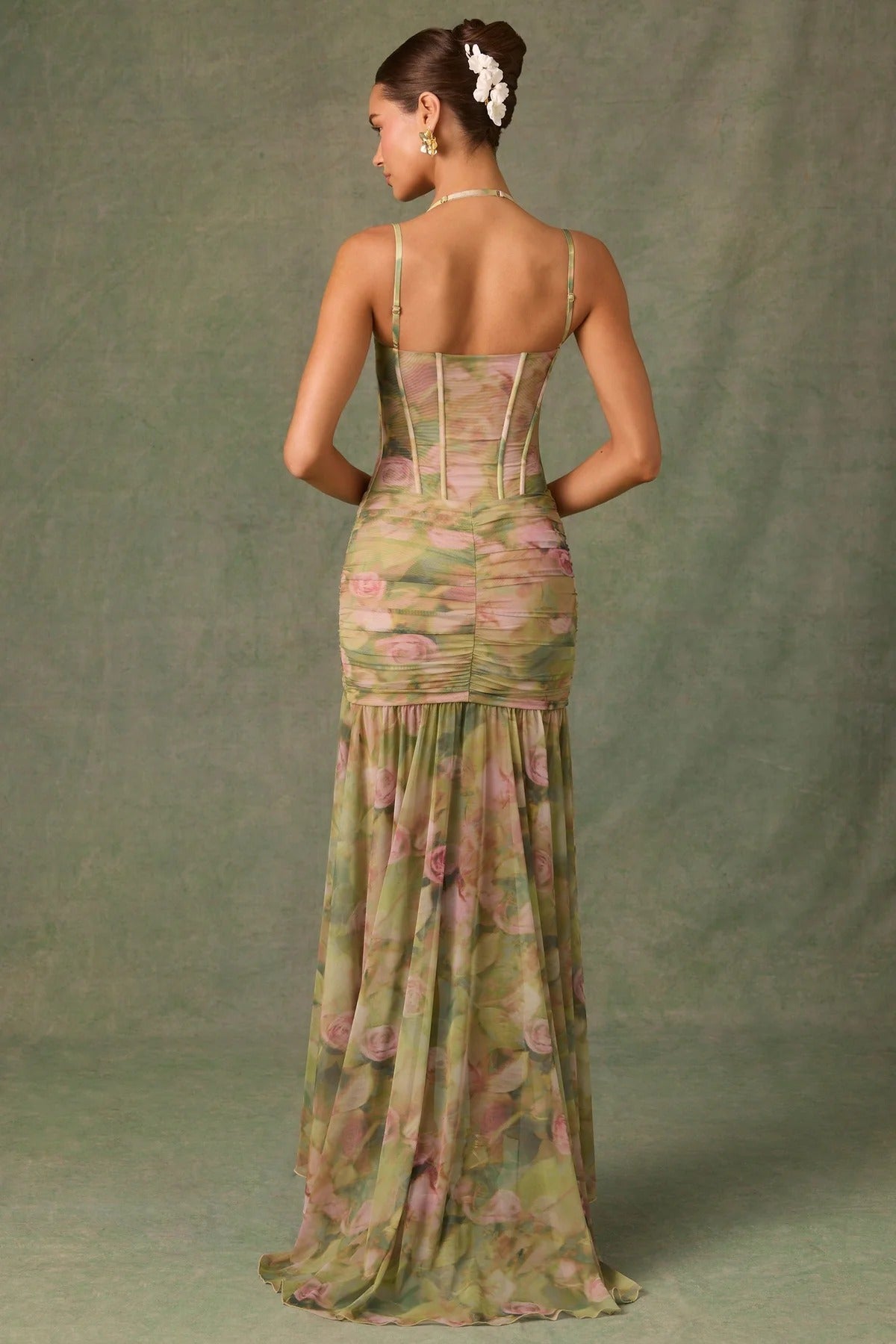 Vestido Longo Floral Modern Jullye