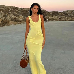 Vestido Longo Bordado Modern Malia