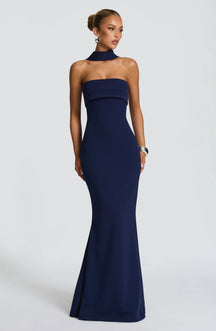 Vestido Longo sem Alças Modern Liz