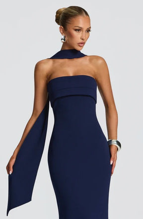 Vestido Longo sem Alças Modern Liz