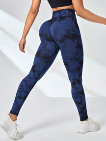 Calça Legging Tie Dye com Empina Modern Elegance - FITNESS