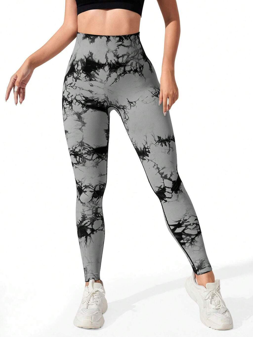 Calça Legging Tie Dye com Empina Modern Elegance - FITNESS