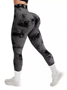 Calça Legging Tie Dye com Empina Modern Elegance - FITNESS