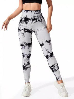 Calça Legging Tie Dye com Empina Modern Elegance - FITNESS