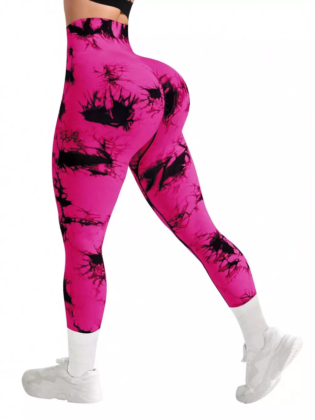 Calça Legging Tie Dye com Empina Modern Elegance - FITNESS