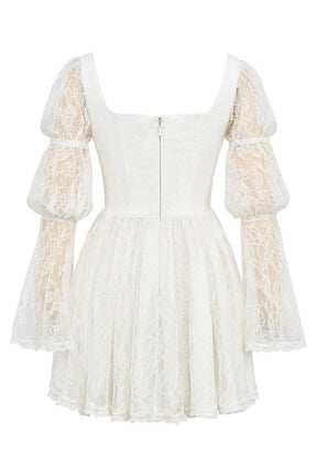 Vestido Curto  Branco Modern Grace - GOLDEN ERA