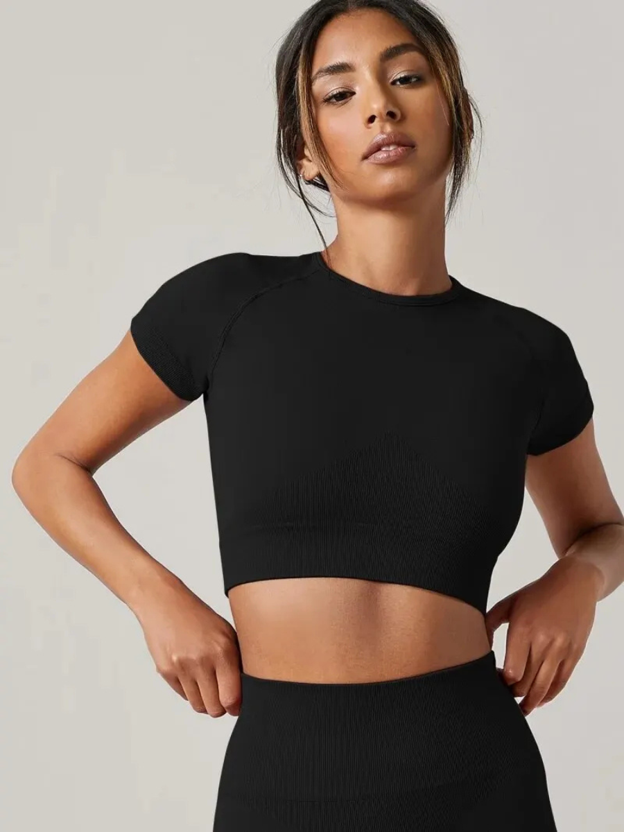 Cropped Meia Manga Premium Modern Basic