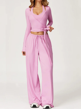 Conjunto Três Peças Casaquinho e Regata com Calça Modern Comfy