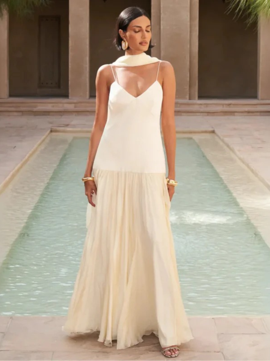 Vestido Longo Decote nas Costas Modern Eloá