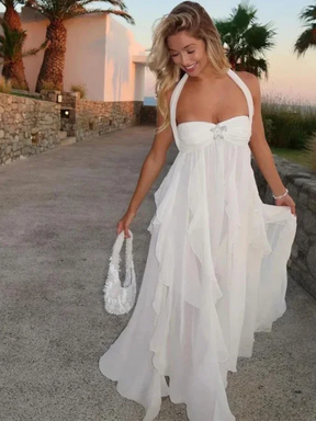 Vestido Com Babados Tendência Modern Ariel