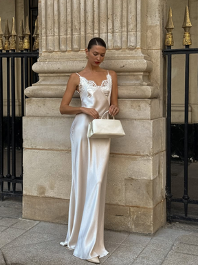Vestido Longo Acetinado Modern Daya