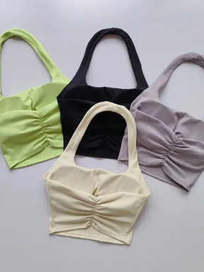 Top Cropped Push Up Frente Única Modern Lola