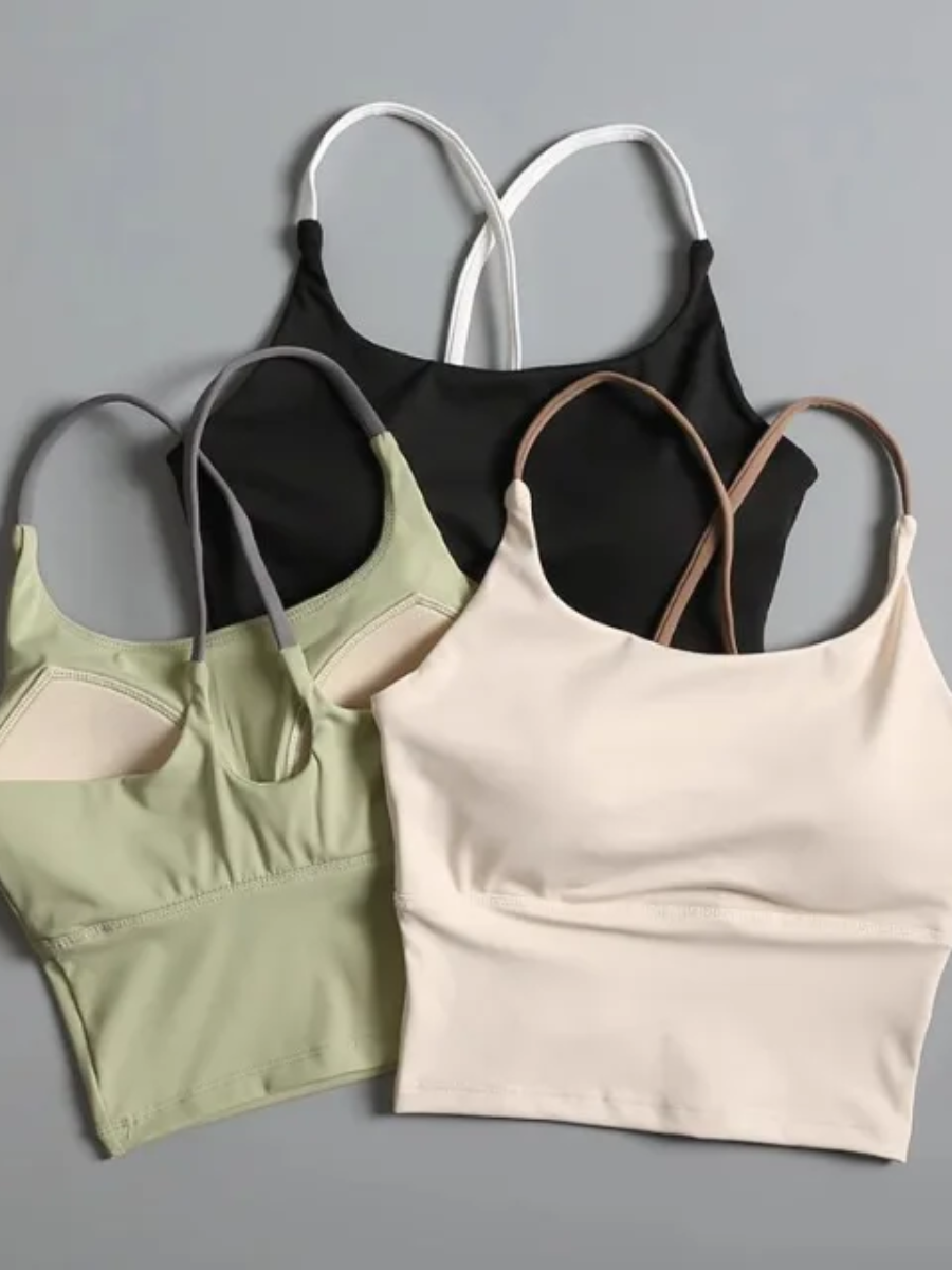 Top Cropped Push Up com Alças Modern Alana