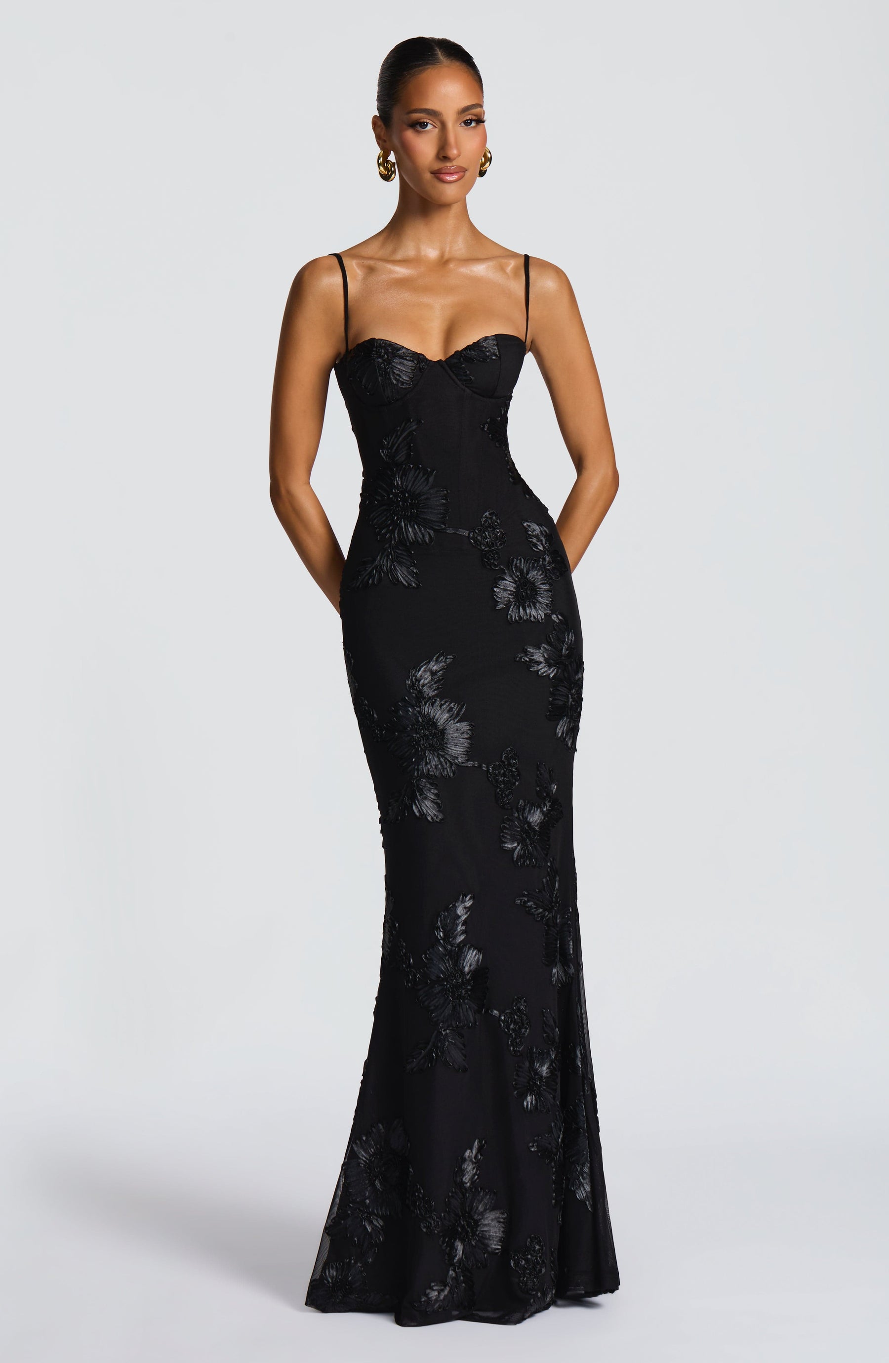 Vestido Longo Modelador com Corset Modern Mirabella