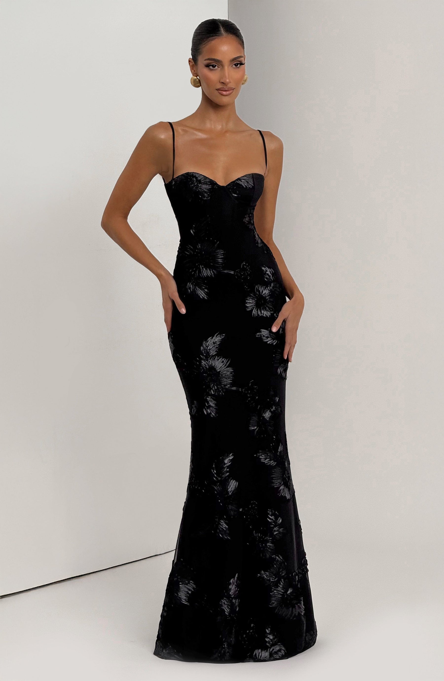 Vestido Longo Modelador com Corset Modern Mirabella