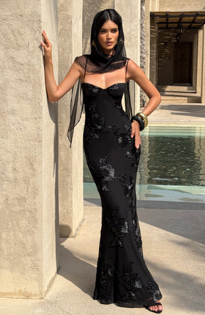 Vestido Longo Modelador com Corset Modern Mirabella