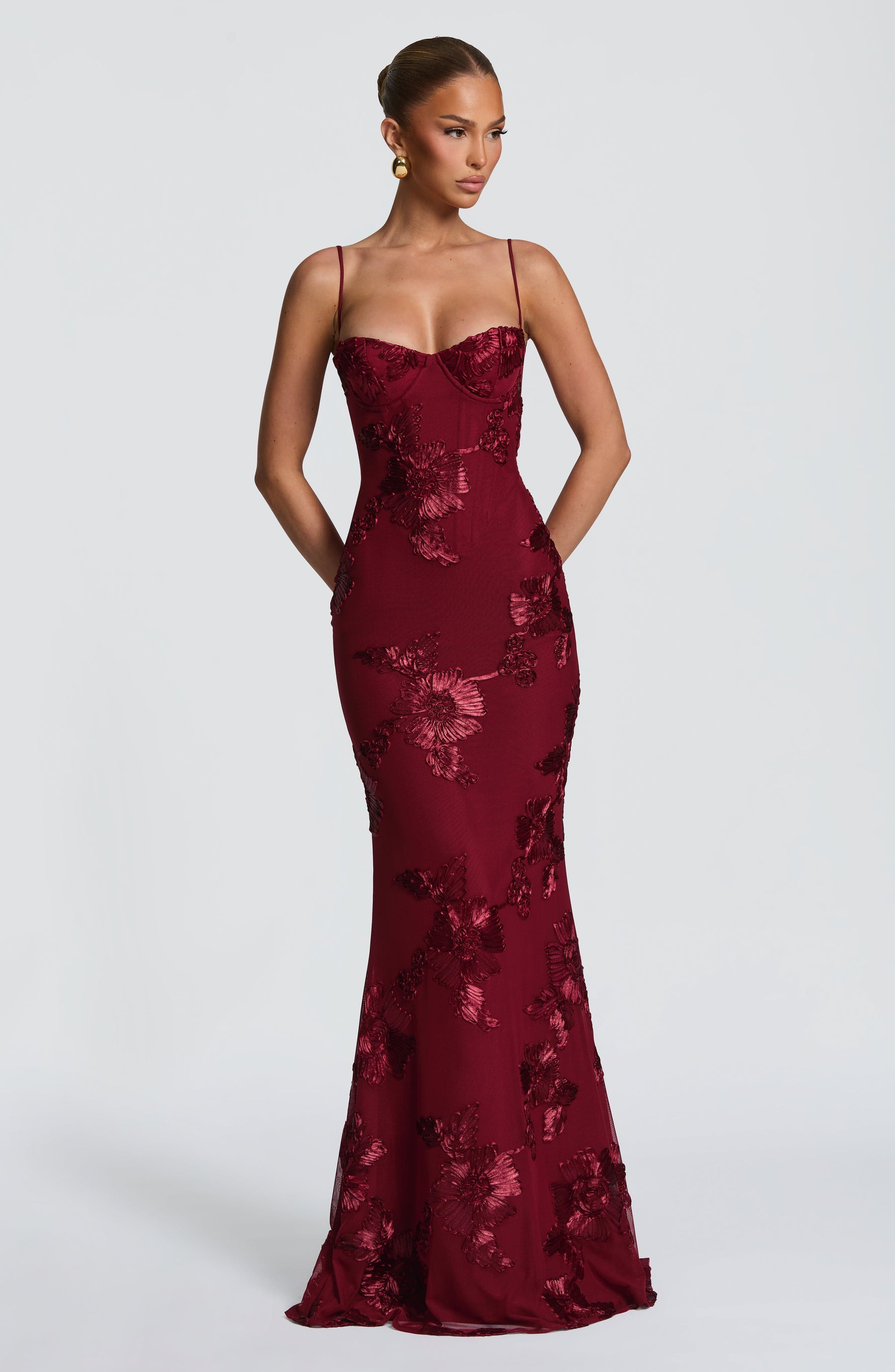 Vestido Longo Modelador com Corset Modern Mirabella