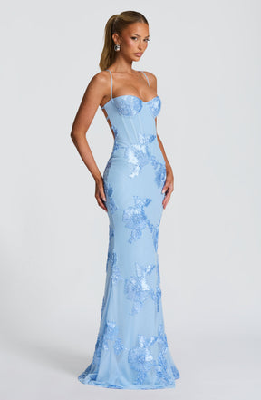 Vestido Longo Modelador com Corset Modern Mirabella