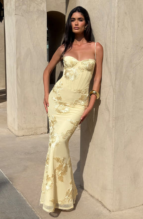 Vestido Longo Modelador com Corset Modern Mirabella