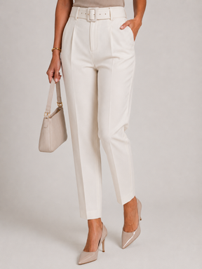 Calça Alfaiataria Com Cinto Modern Gisele