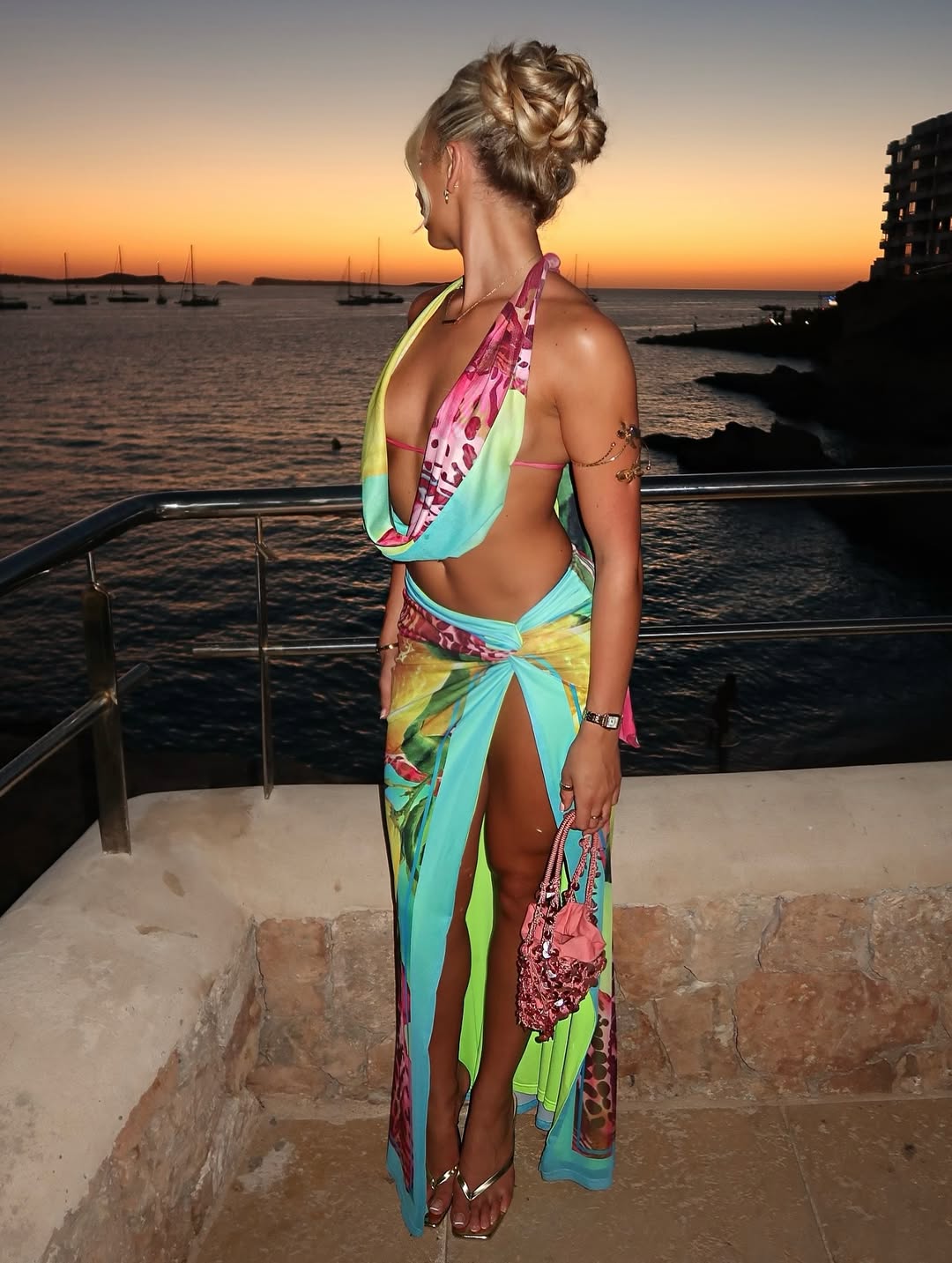 Conjunto Estampado Top e Saia Modern Isla