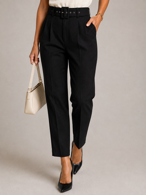 Calça Alfaiataria Com Cinto Modern Gisele