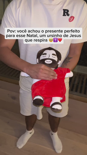Santo Soninho – Jesus que Respira - O Pelúcia que Abraça com Fé e Acalma a Alma