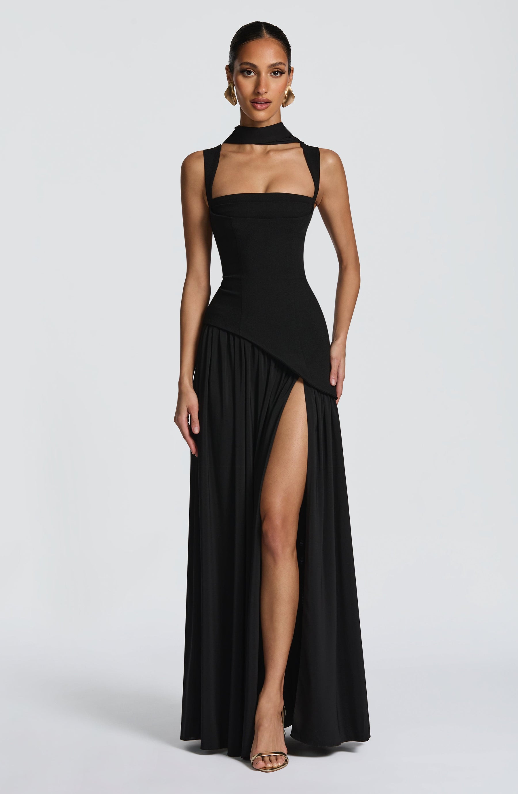 Vestido Longo Corset com Alças Modern Tullulah
