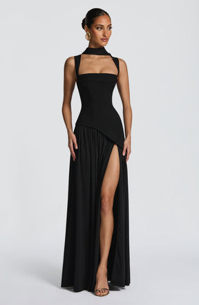 Vestido Longo Corset com Alças Modern Tullulah