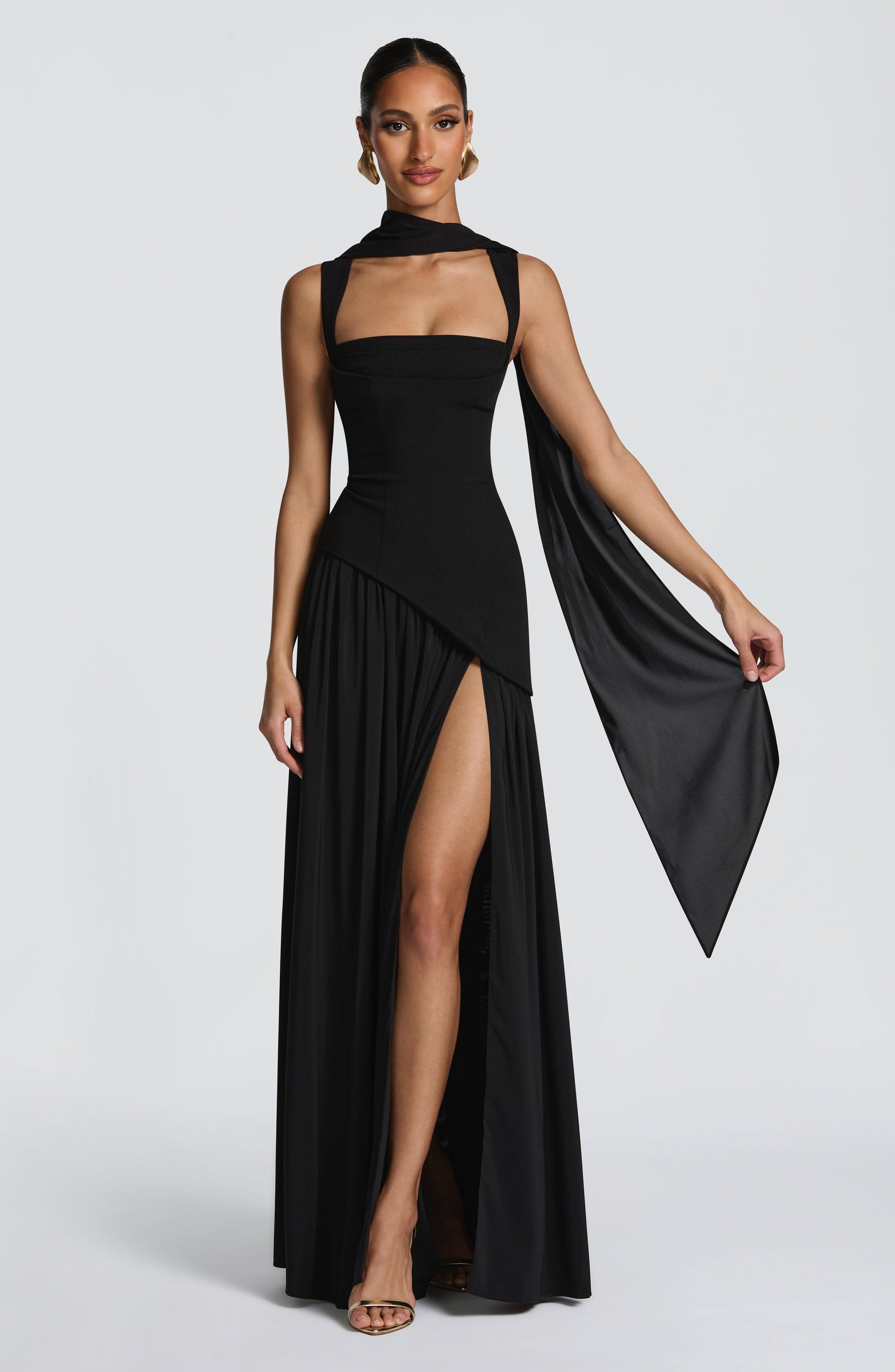 Vestido Longo Corset com Alças Modern Tullulah