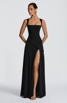 Vestido Longo Corset com Alças Modern Tullulah