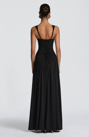 Vestido Longo Corset com Alças Modern Tullulah