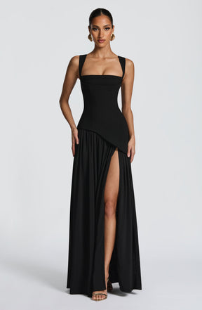 Vestido Longo Corset com Alças Modern Tullulah