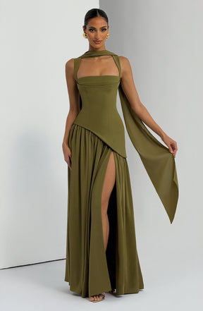 Vestido Longo Corset com Alças Modern Tullulah