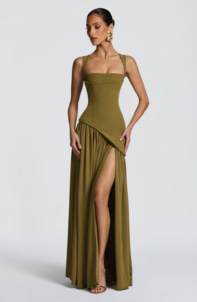 Vestido Longo Corset com Alças Modern Tullulah