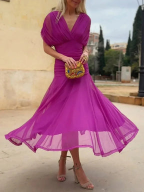 Vestido Longo Fluído Modern Lilly