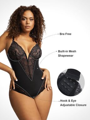 Body Suit Modelador - Sexy Lace